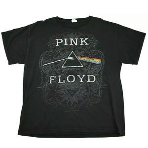 Black 2009 Pink Floyd Reprint Graphic TShirt Large